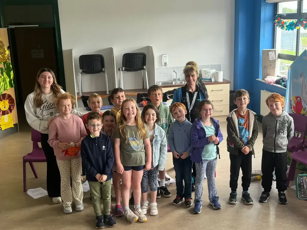 Group portrait of young musicians